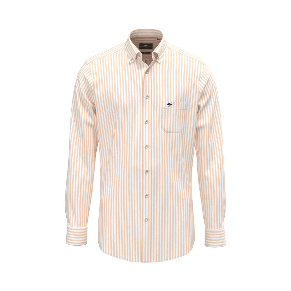 Fynch-Hatton Cotton Oxford Stripe Shirt